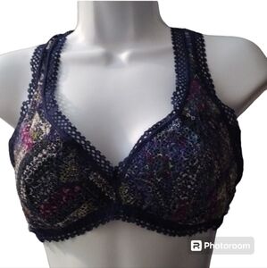 Women's Victoria's Secret lace bra size Large NEW multi color
